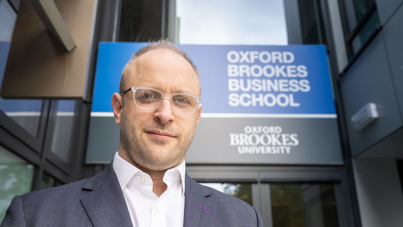 Prof Tim Vorley, Pro Vice-Chancellor and Dean of Oxford Brookes Business School